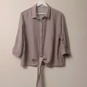 Mine shirt size XL mocha mousse